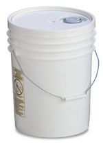 Food Grade Plastic Bucket with Lid 5 Gallon Capacity foodg5b